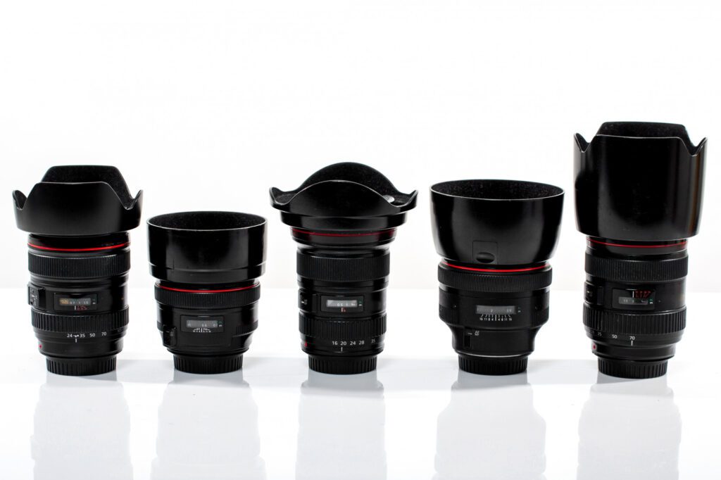 10 Different Types of Camera Lenses